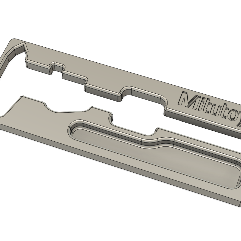 Kumpas Kılıfı İç Tasarımı - 3D Baskılı Ölçüm Aleti Aksesuarı