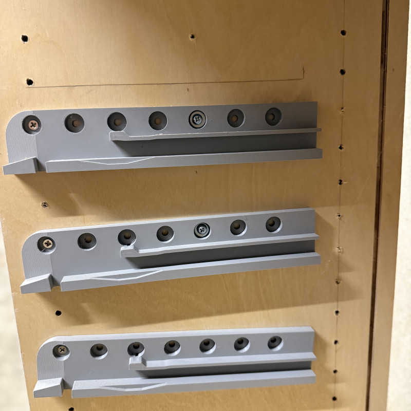 Festool SYS 3 LR32 Systainer Rayları - 3D Baskılı Araç Raf Sistemi