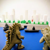 Kaiju Savunma Savaş Gemisi 3D Baskı Strateji Oyunu