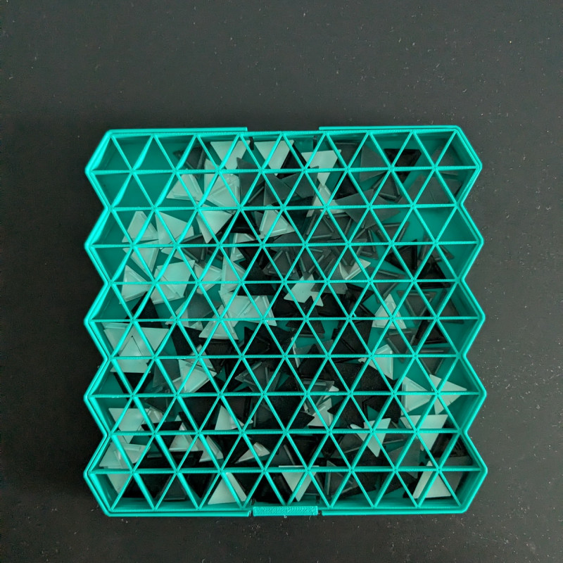 Üçgen Bulmaca Puzzle - 3D Baskı Eğitici Oyuncak