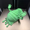 Ghostbusters Slimer Duvar Dekoru - 3D Baskılı Hayalet Figürü
