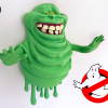Ghostbusters Slimer Duvar Dekoru - 3D Baskılı Hayalet Figürü