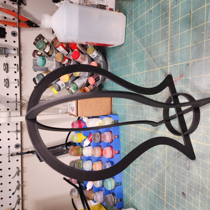 Minimalist Şapka Askısı - 3D Baskılı Şapka Standı - PLA Malzeme