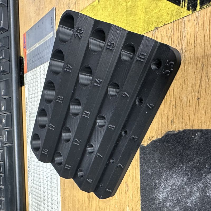 Go/No-Go Ölçü Aparatı Tutucu - 3D Baskılı Kompakt Depolama