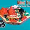 Mini Tren Big Thunder Mountain Diorama - 3D Baskı Disney Maketi