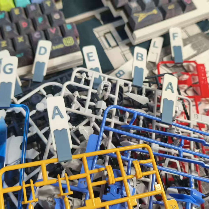 Yeniden Kullanılabilir 3D Baskı Plaka Numarası Etiketi Seti - 52 Parça