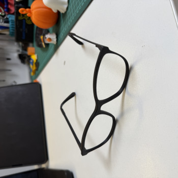 Şık 3D Baskı Gözlük Çerçevesi - Hafif ve Dayanıklı