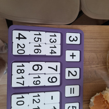 Matematik Eğitim 3D Modeli - Eğitici ve Eğlenceli Baskı Ürünü