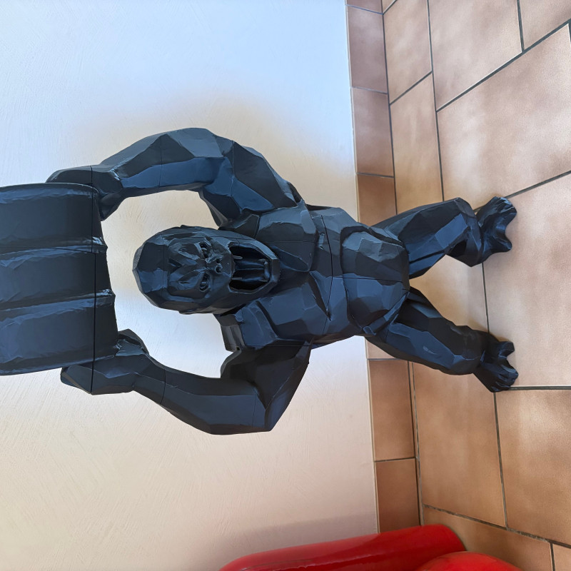 Dev King Kong Heykeli - 80 cm 3D Baskı Dekorasyon