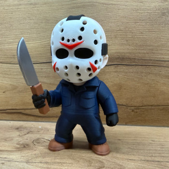 Jason 3D Baskı Film Karakteri Modeli - Oyuncak ve Koleksiyon