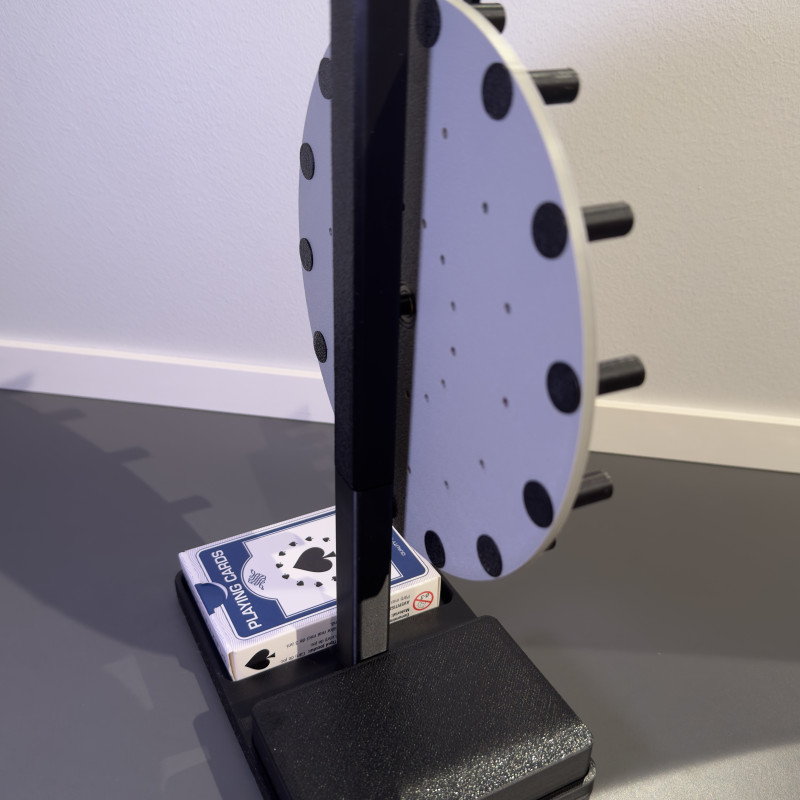 Renkli Mini Ödül Çarkı V2.0 – Modüler Depolamalı 3D Baskı Oyun