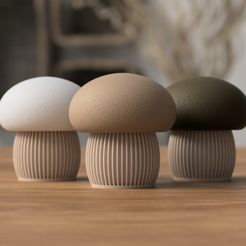 Modern Balkabağı Dekorasyon - 3D Baskılı Minimalist Ev Süsü