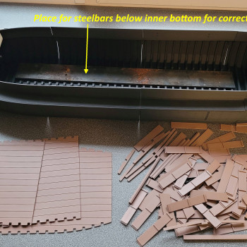 Hamburg Liman Mavnası 1:25 Ölçekli 3D Baskı Gemi Modeli