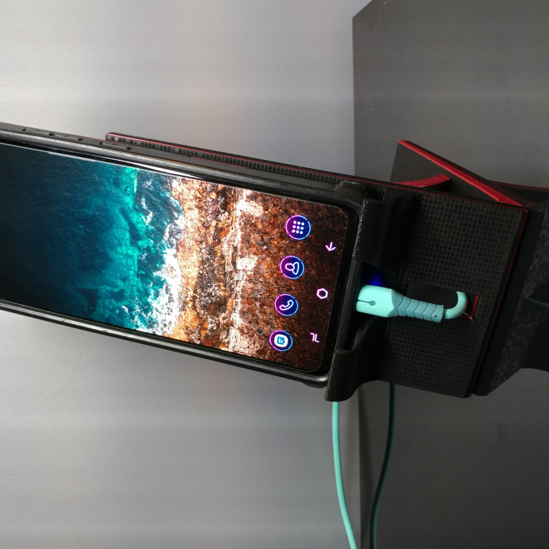 Bal Peteği Desenli Telefon Tutucu Stand - 3D Baskı