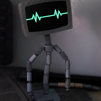 Karen Robot Figürü - 3D Baskılı Hareketli DIY Oyuncak