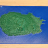 Yeşil Burun Adaları 3D Topografik Harita Seti - Eğitim ve Dekorasyon