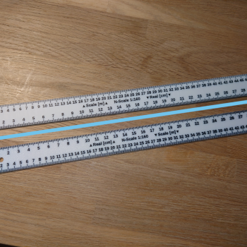 Model Ölçek Cetveli Seti - 12 Ölçekli Profesyonel 3D Baskı Cetvel