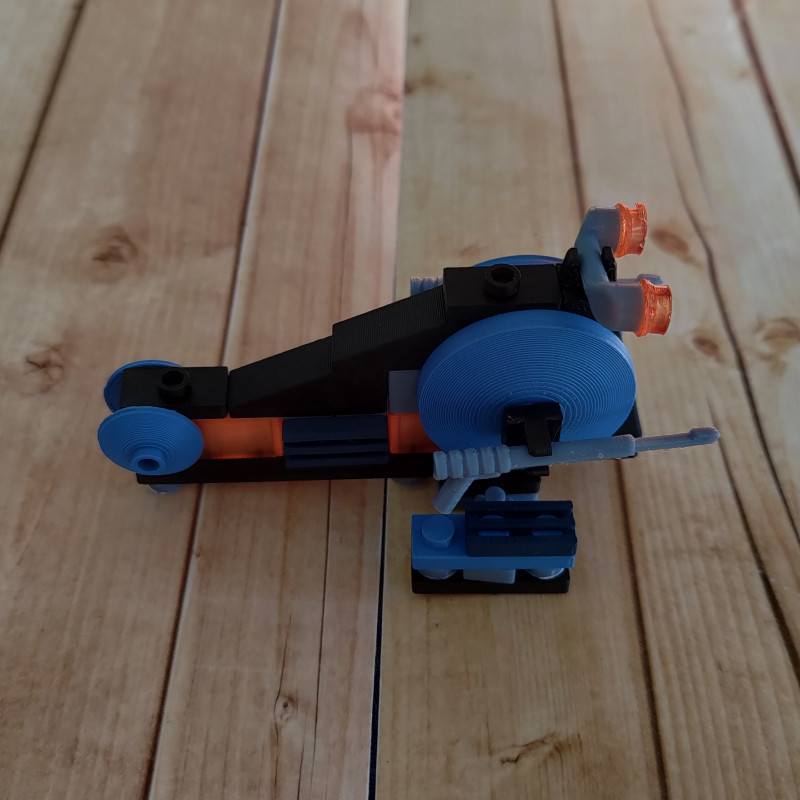 Star Wars Wookiee Saldırısı 3D Baskılı Yapı Seti - LEGO Uyumlu