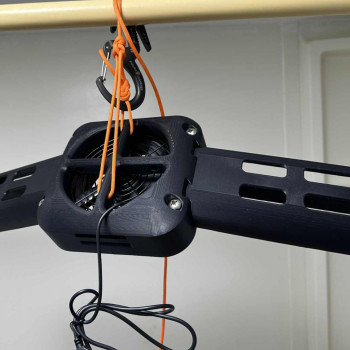 Islak Elbise Kurutma Askısı - USB Fanlı 3D Baskı Pratik Çözüm