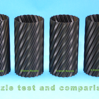 3D Baskı Nozzle Test ve Karşılaştırma Modeli - Kalite Analizi