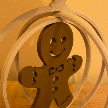 Özel 3D Baskı Noel Topu - Kişiselleştirilebilir Süs