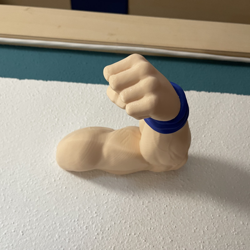 Goku El Şeklinde Duvar Tipi Kulaklık Askısı - 3D Baskı Anime Aksesuar