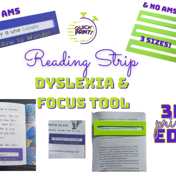 Dikkat Artırıcı Okuma Şeridi - Disleksi ve Odaklanma Aracı