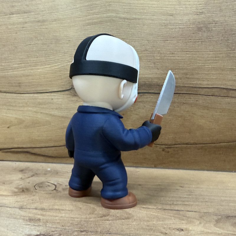 Jason 3D Baskı Film Karakteri Modeli - Oyuncak ve Koleksiyon