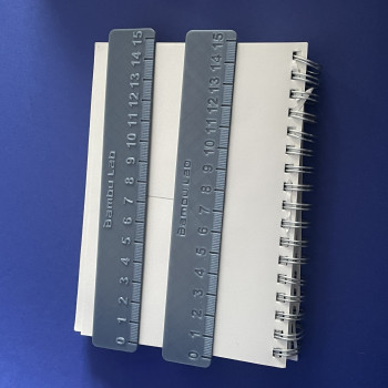 BambuLab 15 cm Hassas Cetvel - 3D Baskı Ölçüm Aracı