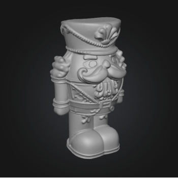 Noel Oyuncak Askeri 3D Baskı Dekorasyon - Özel Tasarım