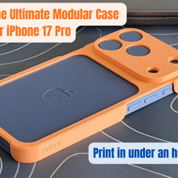 iPhone 17 Pro/Max Modüler Özelleştirilebilir Kılıf - 3D Baskı