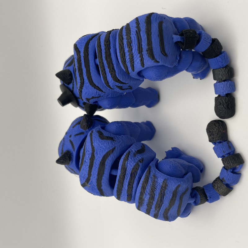 Esnek K-Pop Demon Hunters Derp Kaplan ve Kuş 3D Baskı Figür Seti