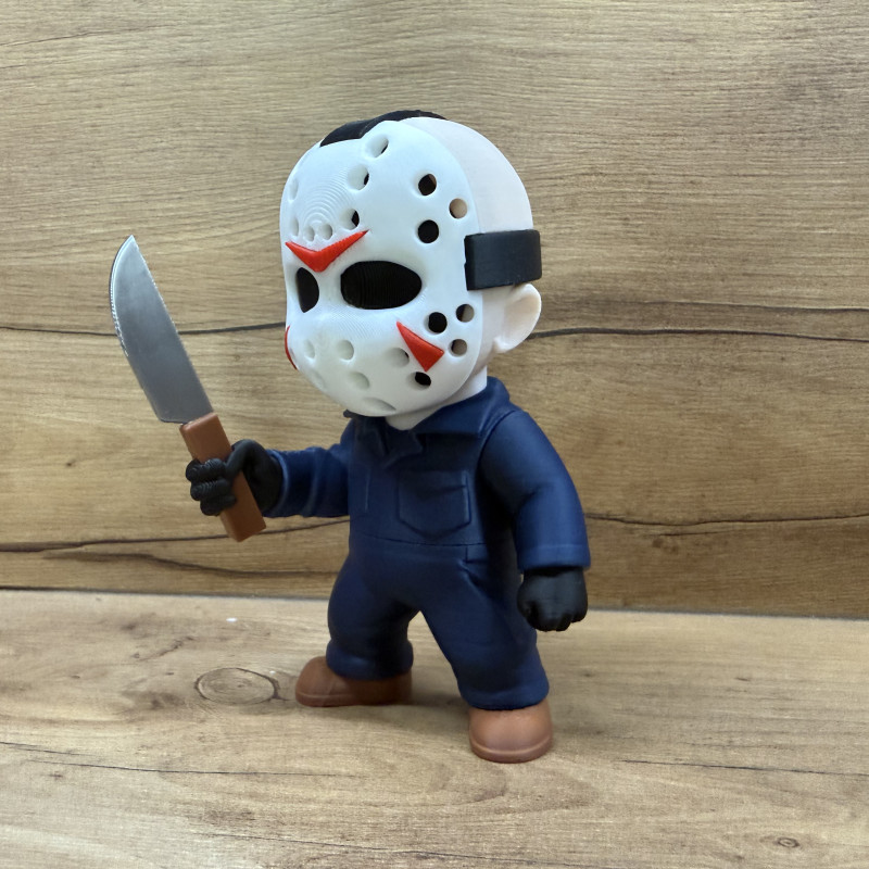 Jason 3D Baskı Film Karakteri Modeli - Oyuncak ve Koleksiyon