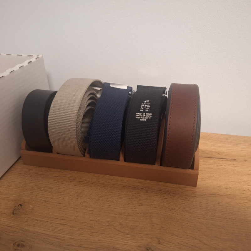 Ahşap PLA Kemeraltı Kutusu - 42mm Geniş Kemeraltı Saklama Çözümü