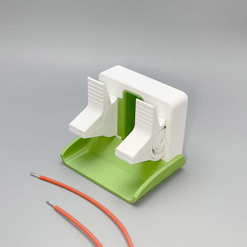 Tek Parmakla Açılan Push Tip Lehim Penseti - 3D Baskı DIY Aksesuar