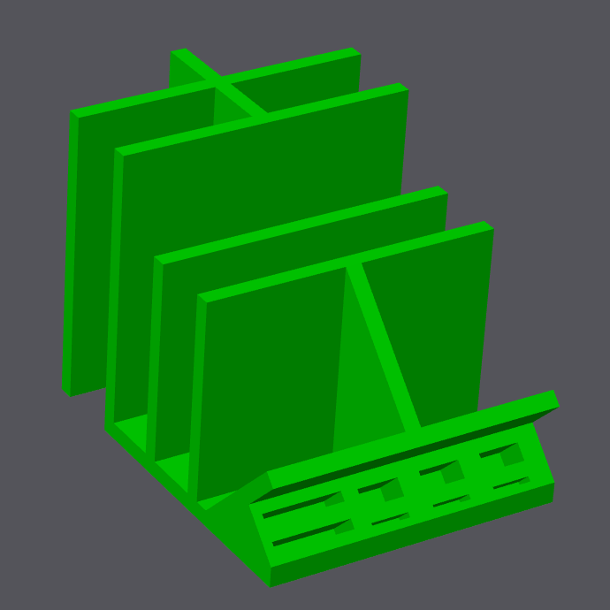 Skadis Masa Organizatör Kutusu - 3D Baskılı Pratik Çözüm