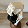Ölümsüz Fener - İskelet Halloween Dekoru 3D Baskı
