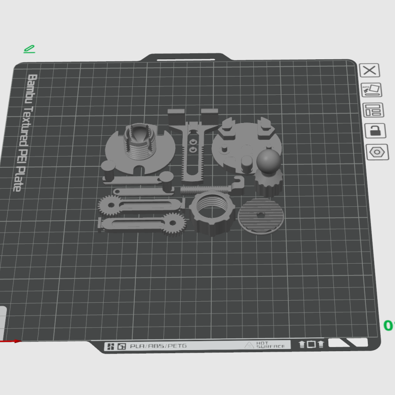 Otomatik Açılır Araç Telefon Tutucu - 3D Baskı Dayanıklı