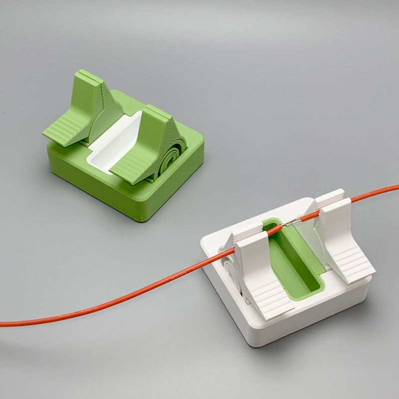 Tek Parmakla Açılan Push Tip Lehim Penseti - 3D Baskı DIY Aksesuar