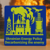 Ukrayna Enerji Politikası Tema Bardak Altlığı - 3D Baskı Özgürlük Tasarımı