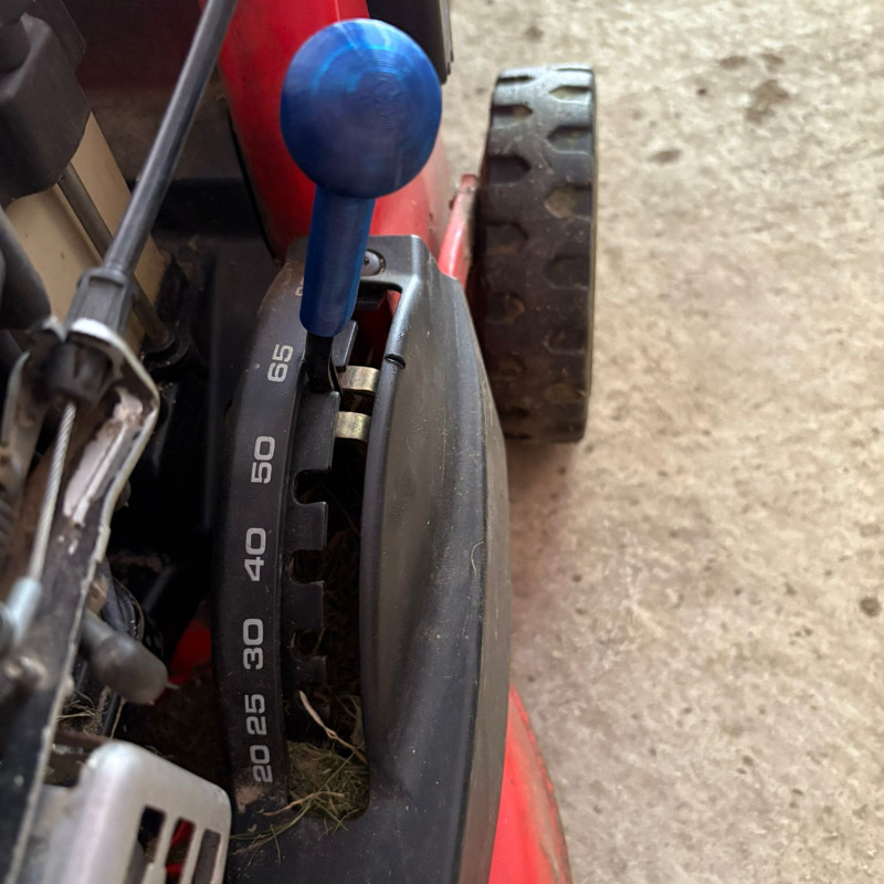 Çim Biçme Makinesi Kesim Yüksekliği Ayar Kolu - 3D Baskı Dayanıklı