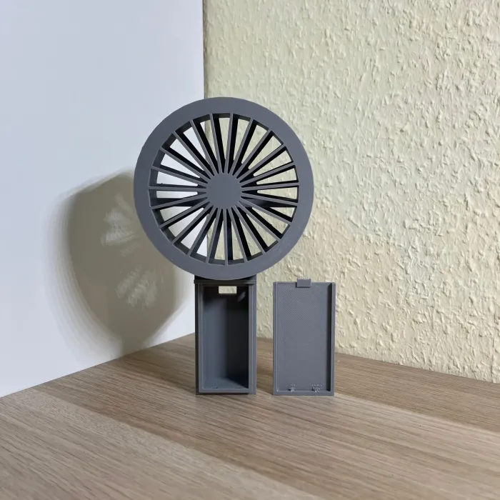 Mini Taşınabilir 3D Baskı Fan - Serinletici Kişisel Soğutucu