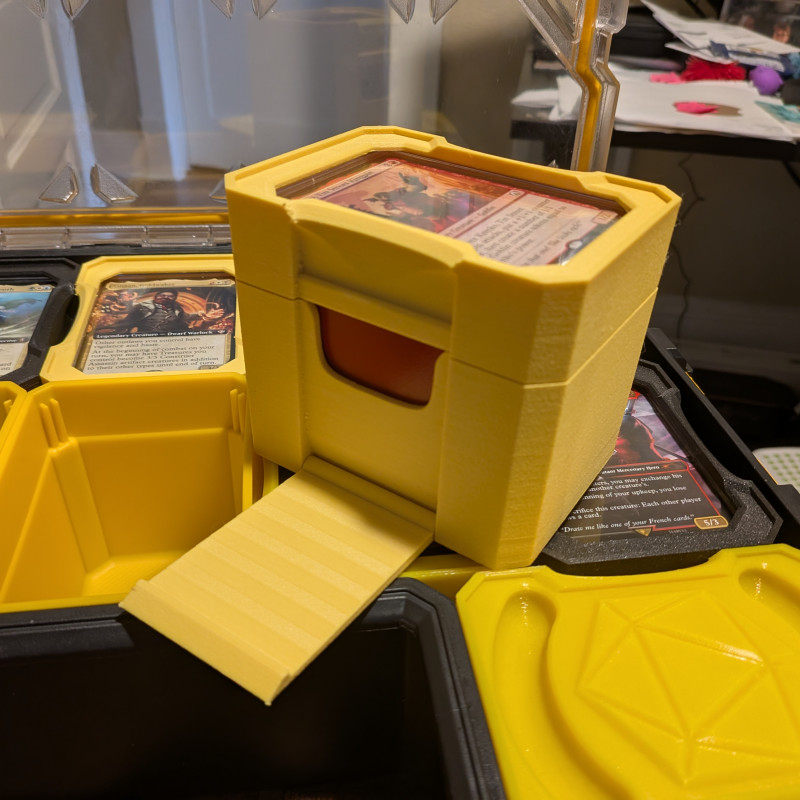 SnapKeep Kart Kutusu - 3D Baskılı Dayanıklı MTG Deckbox