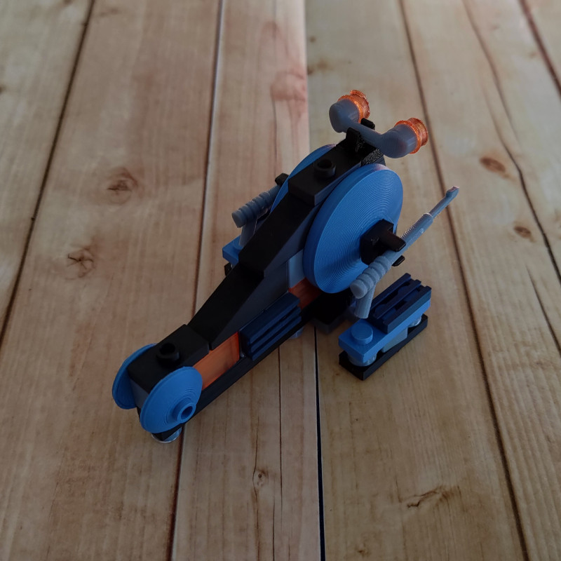 Star Wars Wookiee Saldırısı 3D Baskılı Yapı Seti - LEGO Uyumlu