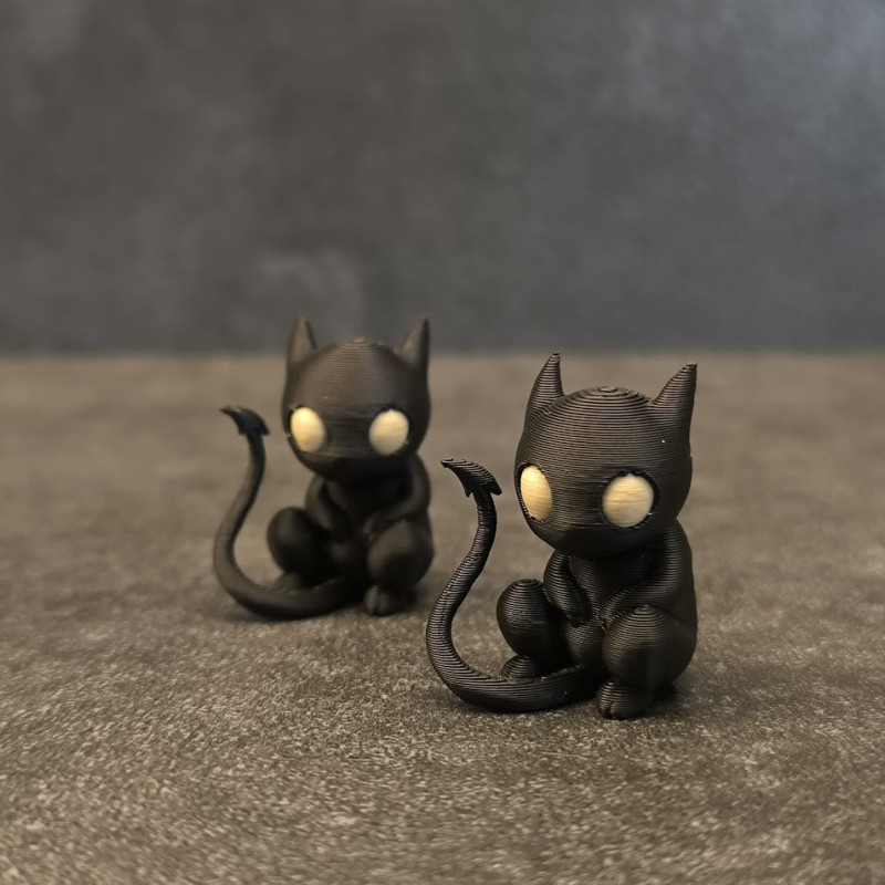 Kafataslı Sunakta Şeytancık 3D Baskı Mini Figür - Dekor ve Koleksiyon