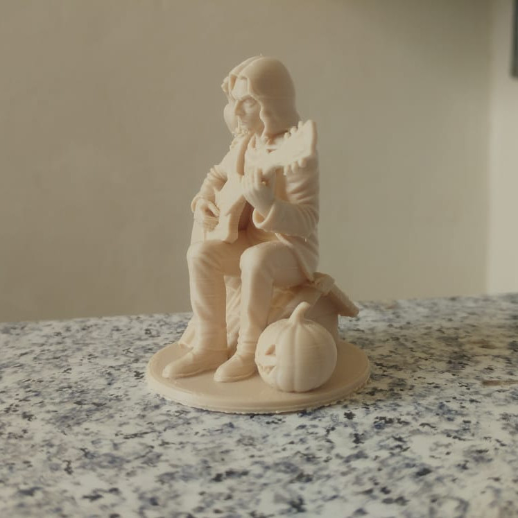 Eric Draven Karga Heykeli - Brandon Lee Film Koleksiyon 3D Baskı