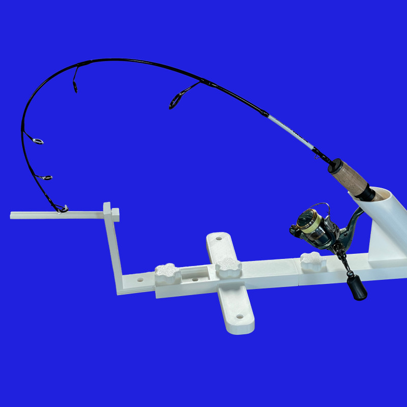 Otomatik Balık Oltası Kurma Aparatı - 3D Baskılı Av Malzemesi