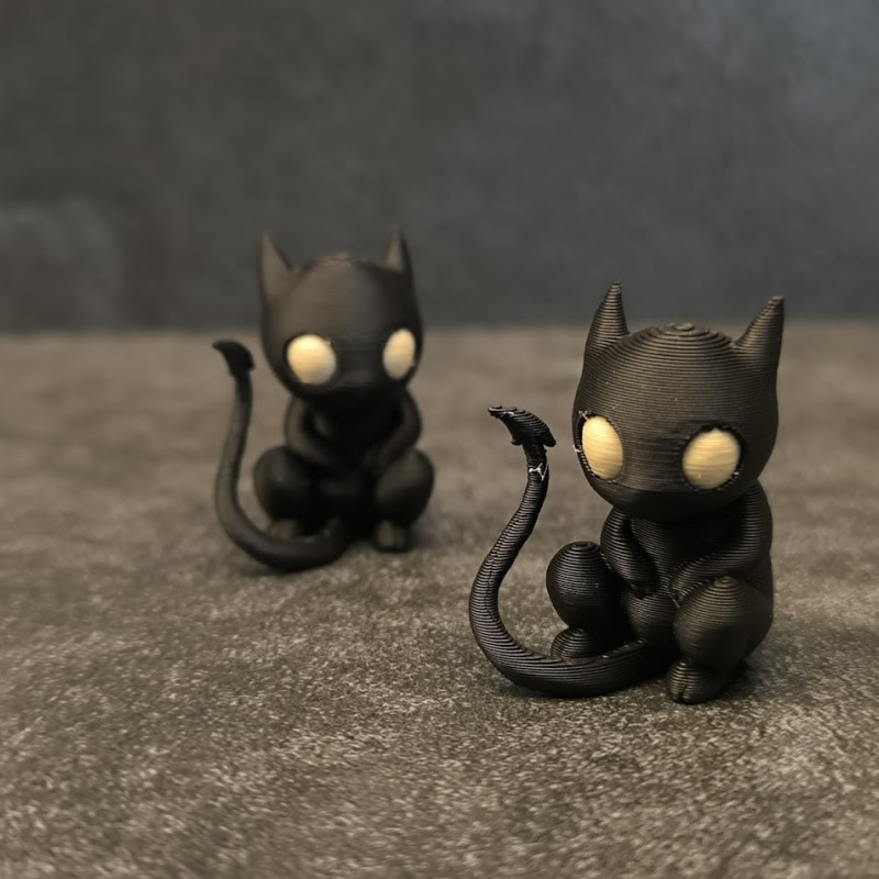 Kafataslı Sunakta Şeytancık 3D Baskı Mini Figür - Dekor ve Koleksiyon