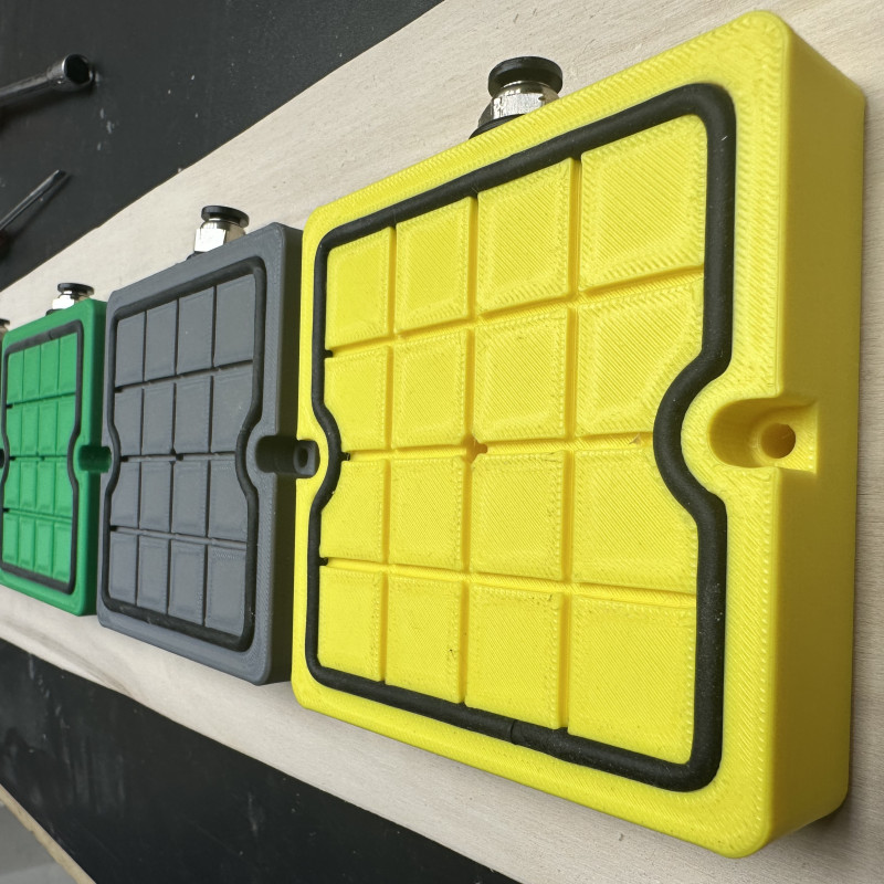 UltimateGrip Vakum Tutucu - 3D Baskılı Modüler İş Parçası Tutma Sistemi