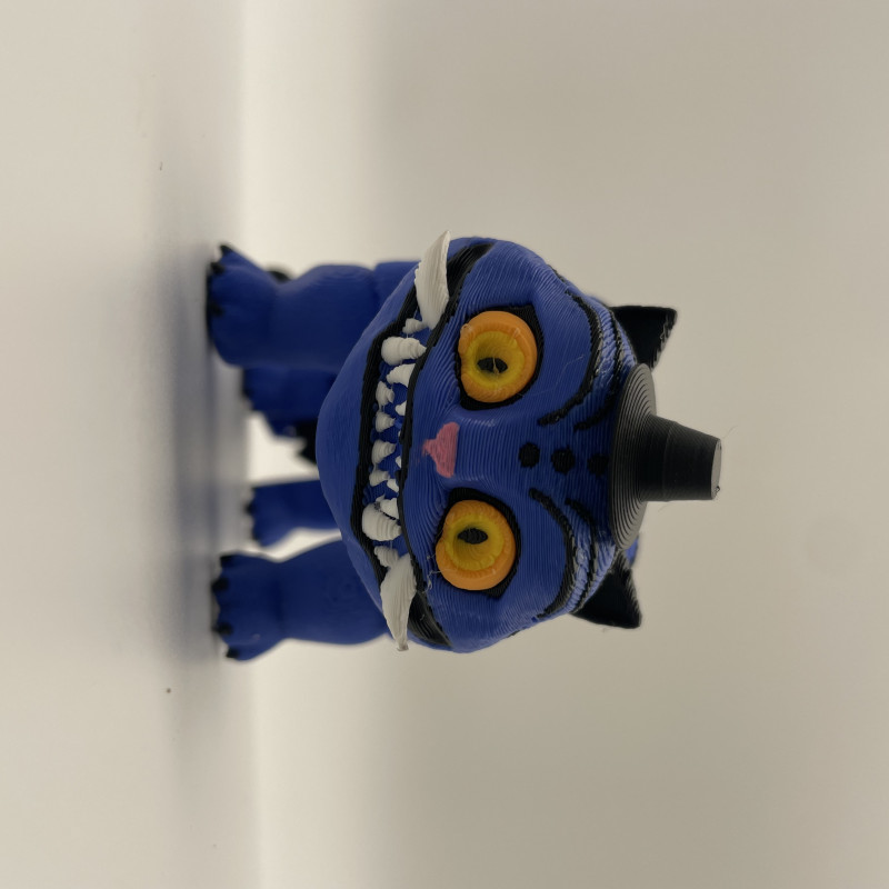 Esnek K-Pop Demon Hunters Derp Kaplan ve Kuş 3D Baskı Figür Seti